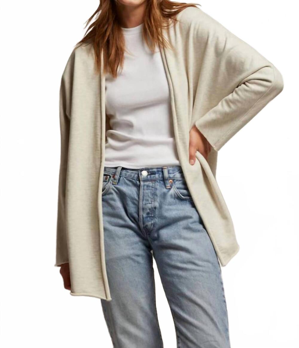 NEW PERFECTWHITETEE celeste cardigan in cream